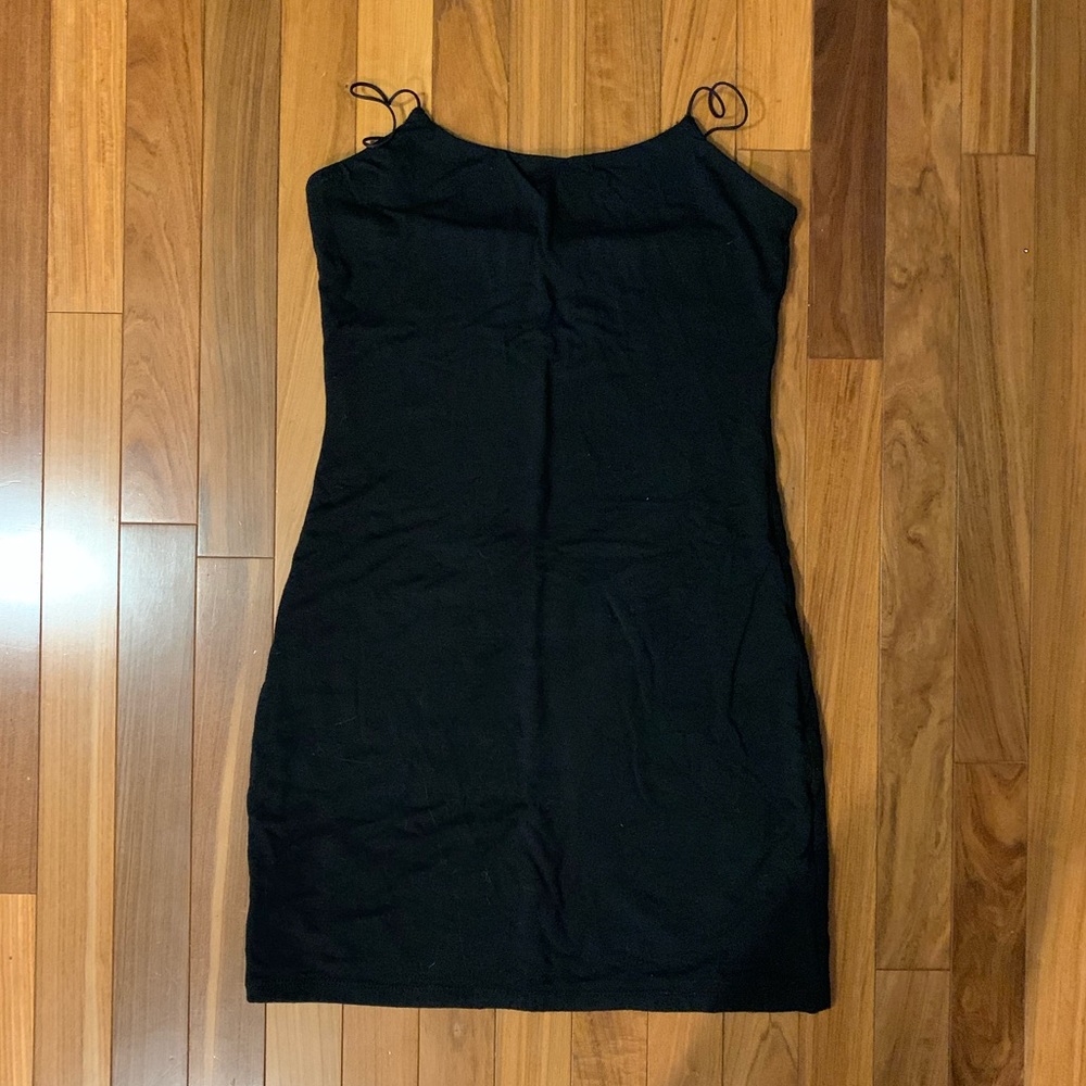 Aritzia Woolford free tiny dress medium black